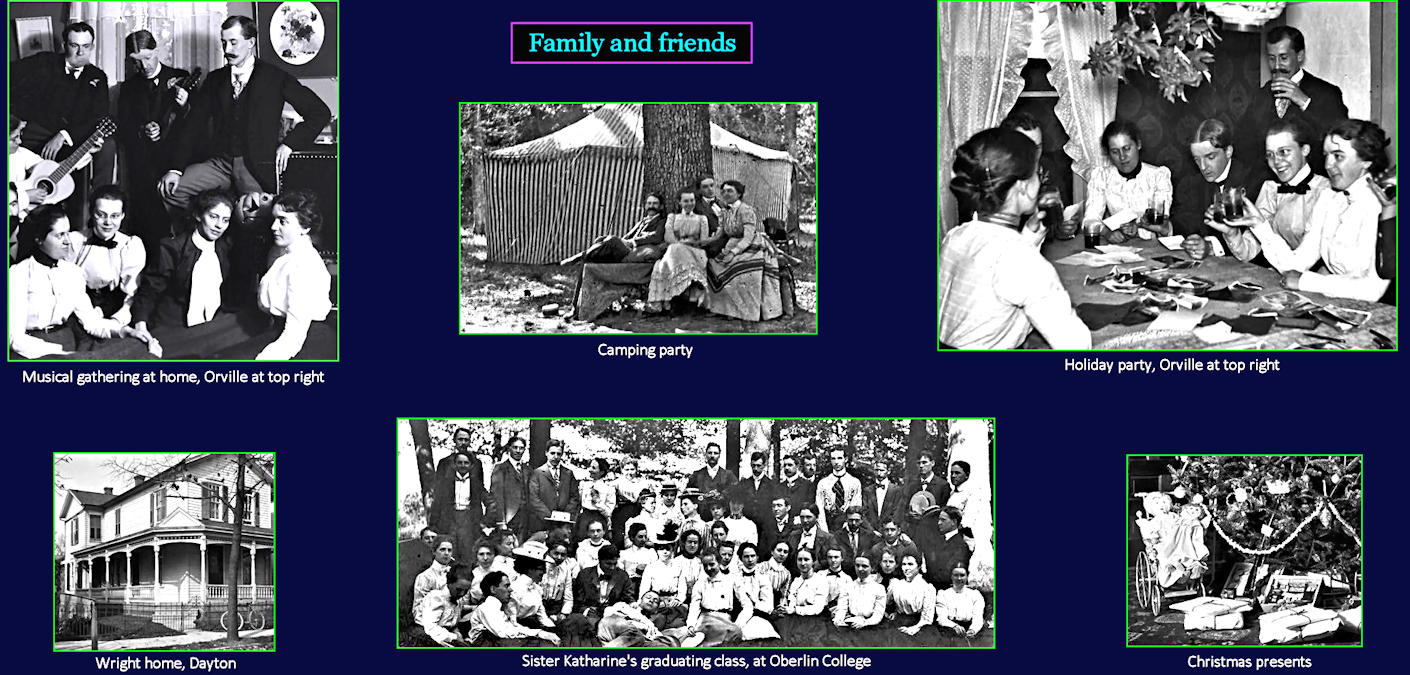 Wright Brothers and friends